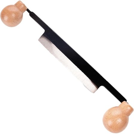 Tegnekniv for trebearbeiding, skarp barkfjerner, verktøy for barkfjerning, rett tegnekniv for hage, utendørs og hjem