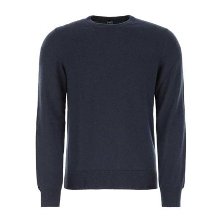 Fedeli - Stickade Tröjor - Blå - Herr - Storlek: 4xl, Herr, Storlek: 4XL