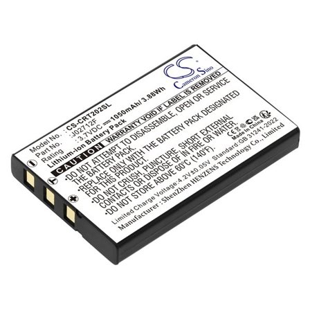 Batteri til mediespiller for Creative Vado HD