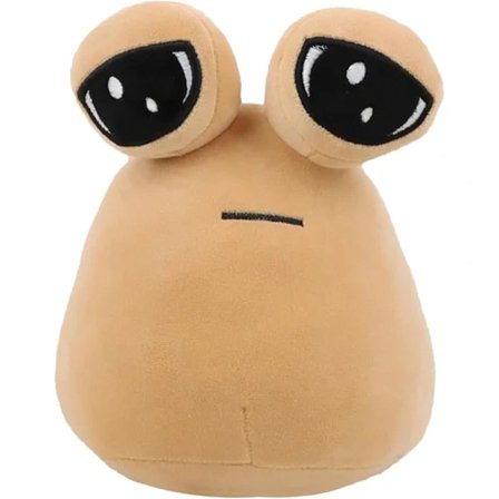 QU-Kosedyr Alien, 22 cm Alien Pou Kosedyr, Kawaii Plysjdyr, A