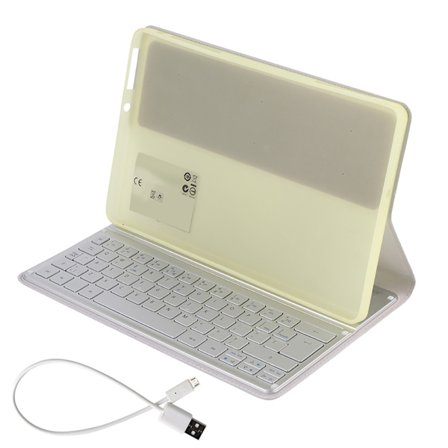 USB Opladnings Bluetooth Tastatur Dock & Etui til Acer Iconia Tab W700