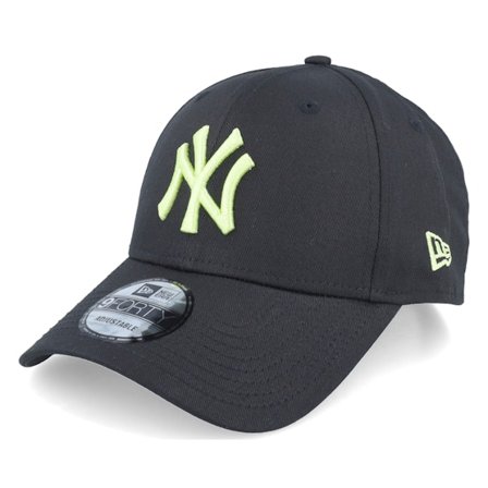 New Era - MLB Preto adjustable Boné - New York Yankees League Essential 9FORTY Black Adjustable @ Hatstore