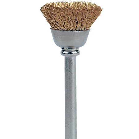 Dremel 26150536JA Børste av messing 536 - Arbeidsdiameter 13,0mm, Maskintilbehør & forbruk
