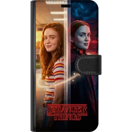 Yhteensopiva Lompakkokotelo Xiaomi 15 Pro Jakaloitunut muotokuva Max Mayfieldin välillä arkipäivä ja tumma rinnakkaismaailma Stranger Things-tyyli