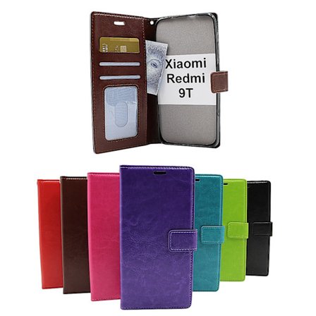 Crazy Horse Wallet Xiaomi Redmi 9T