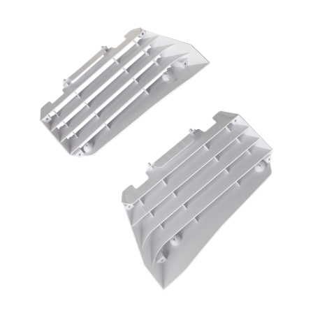 Polisport Radiator Guards Blue - Husqvarna TE 125 2014-2016