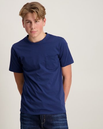 Lexington Troy Organic Cotton Tee Blau T-Shirts Jungen - Kids Brand Store