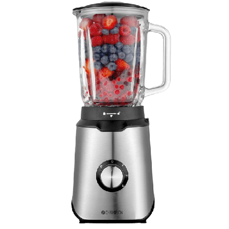Champion Nordic Blender 1,5l Glaskanna Köksmaskiner Silver