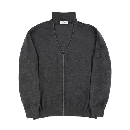 Brunello Cucinelli, Sweater Szary, Kobieta, Rozmiar: S