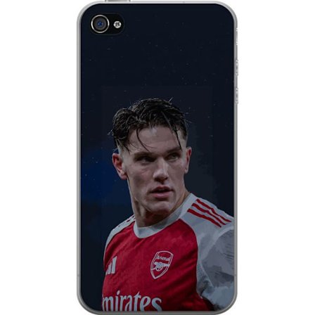 Yhteensopiva Puhelinkuori Apple iPhone 4 Pastellivärikkäät sateenkaaret, joissa on valkoiset tähdet ja pehmeä väriero taivaallisessa unelmahimmessä