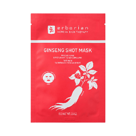 Erborian Ginseng Shot Mask Ansiktsmask & peeling Unisex 15G