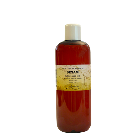 Crearome Sesamolie koldpresset ØKO, 500 ml