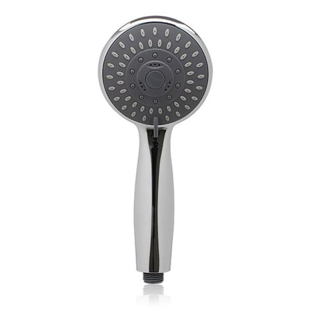 Tryckvattensbesparande handhållen duschhuvud med ABS Five-Funct