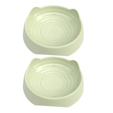 Lemmikkitarvikkeet Pystysuora Korvakierre Lemmikki Yksittäinen Kulho Koiran Riisikulho Koiranruokakulho Muovi