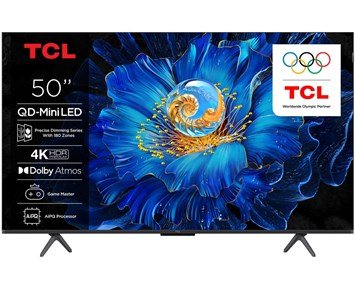 TCL 50tum C69KS 4K QD-Mini LED Smart TV - 50C69KS