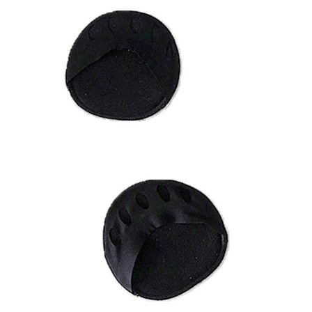 Dame sandal uten tær med høy hæl og stropp bak i svart KLB