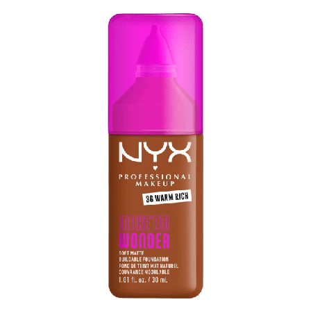 NYX Professional Makeup Make'em Wonder foundation Unisex Brun 30 ML