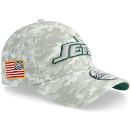 New Era - NFL Camo fitted Keps - New York Jets NFL 39THIRTY Salute To Service Camo Fitted @ Hatstore