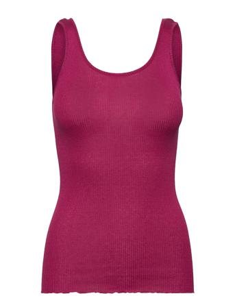 Silk Top Regular W/Lurex Pink Rosemunde