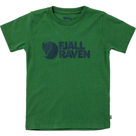 Fjällräven Kids Fjällräven Logo T-Skjorte 146 - unisex - Palm Green - Tops