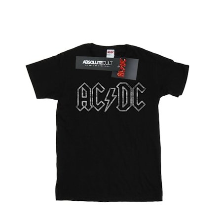 AC/DC Boys Jagged Logo T-shirt 9-11 år Svart
