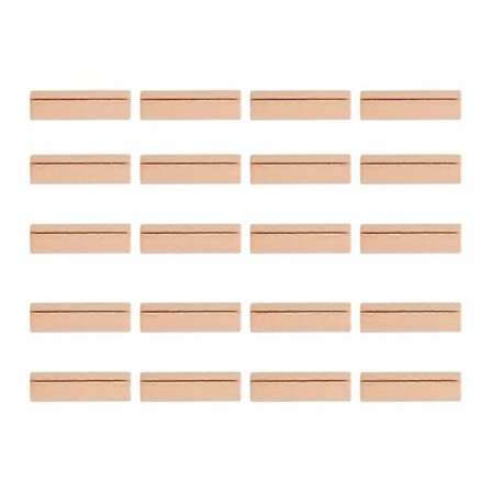 20 KPL Puinen Paikkakortin Pidike Puinen Pöytänumeroteline Hääkyltti Rustiikkinen Viesti Nimi S Näyttö