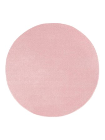 Innen-/Outdoor-Teppich Einfarbig Waschbar Klein Anna - Rosa Ø 150 Im Modernen Stil