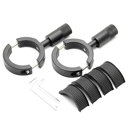 38-60MM Motorcykel Tågelygter Beslag Rør Monteringsholder Forlygte Støtte Moto Spotlights Gaffel Beslag Klemme