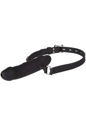 Dual Penis Silicone Gag Adjustable & Breathable - Woome.pl