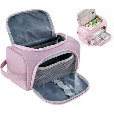 Stilfuldt penalhus med rum, multifunktionelt penalhus, penalhus / penal - Stor kapacitet til skole og kontor