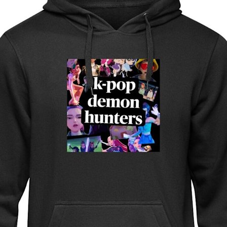 Barn Hoodie KPop Demon Hunters glow edition samlarobjekt