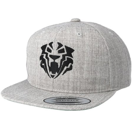 Kiddo Cap - Grey - snapback - Cap - Kids Tiger Black Grey Kids Snapback - Hatstore
