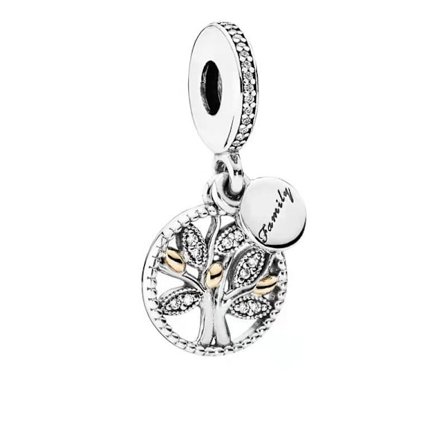 925 Sterling Silver Berlocker Guld Clip Säkerhetskedja Berlock Passar Pandora Armband Halsband Diy Smycken För Kvinnor{TL}