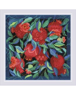 Broderikit Tavla Granatäpple - Riolis