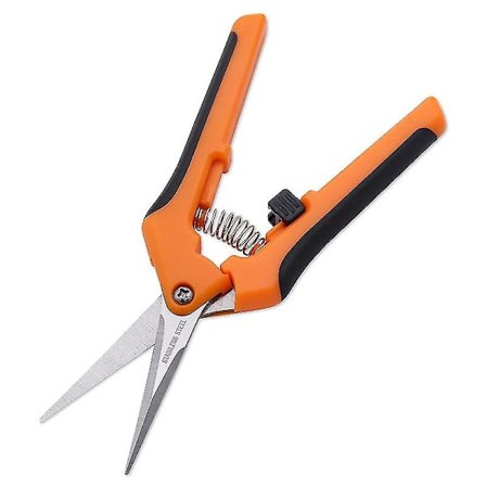 Puutarhatyökalut: Mikrokärkiset oksasakset, tarttumattomat tarkkuushiotut terät, 6 terävää kasvisaksia