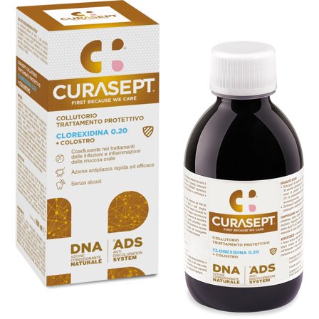 Curasept Collutorio ADS + DNA Trattamento Protettivo 200ml