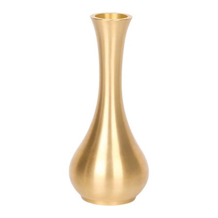 Antik Mini Vase i Rent Kobber