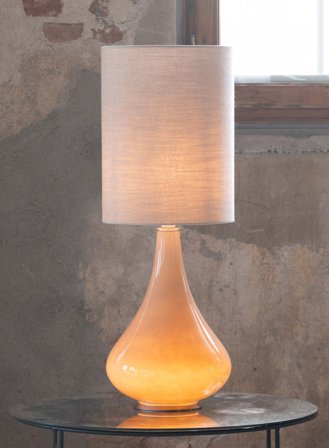 Renata bordlampe H82 - sand m/london beige skjerm