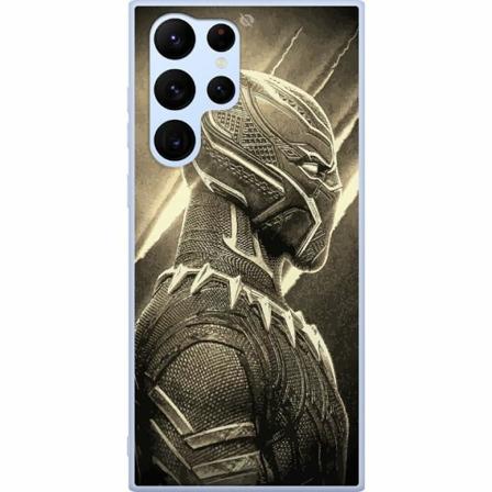 Samsung Galaxy S22 Ultra 5g Premium Skal Wakanda Forever : Bla