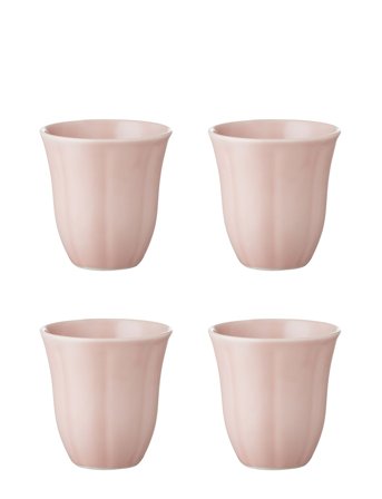 Søholm Solvej Mug W/O Handle 4 Pcs Pink Aida