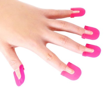26 stk. Manicure Neglekunst Beskytter Polish Form Lak