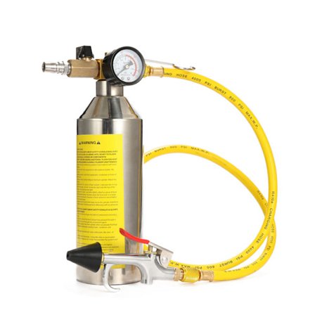 Automatisk klimaanlegg rørledningsrengjøringsverktøysett, gjenbrukbart AC-spyleverktøy med høytrykksbestandig struktur, AC-spylesett for HVAC-