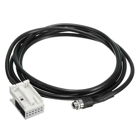 Bil 3,5 mm 12-polet hun Audio Musik Aux Kabel Indgang Adapter Til W169 W203 W209 W221 W164 R230