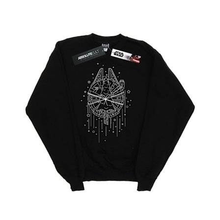 Star Wars Herr Millennium Falcon Julgran Leverans Sweatshirt