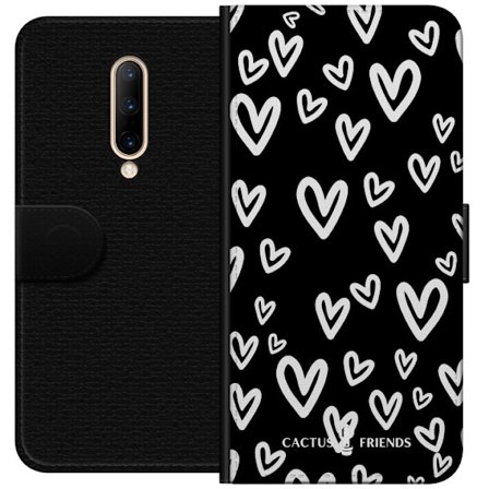 Yhteensopiva Lompakkokotelo OnePlus OnePlus 7 Pro Cactus and Friends - Handdrawn Love Chaos