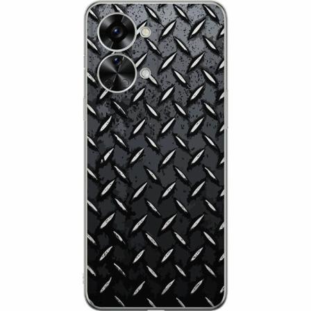 Oneplus Nord 2t Genomskinligt Skal Metalliskt Mönster