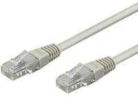 Goobay CAT 5e Ikke afskærmet parsnoet (UTP) 25m Patchkabel Grå