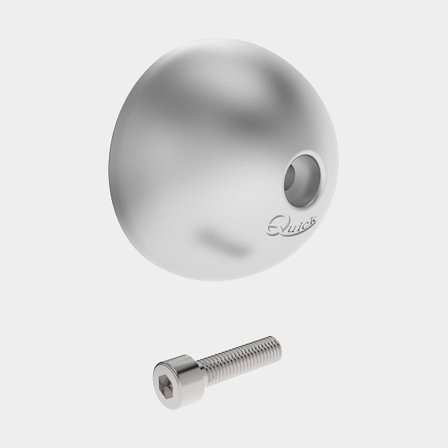 Ánodo de zinc para propulsor de proa Quick, apto para túnel Ø140 mm