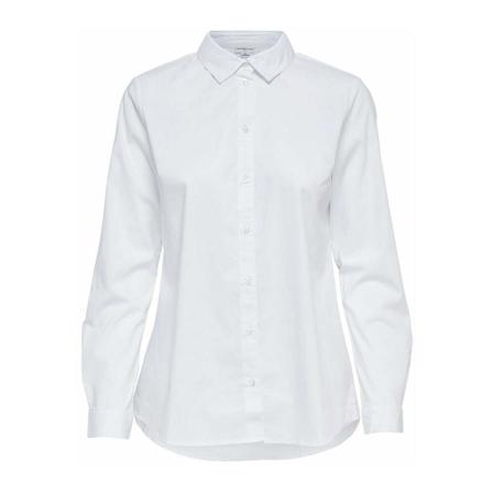 Jacqueline de Yong Jacqueline De Yong White Women's Shirts Hvid, Dame Skjorter
