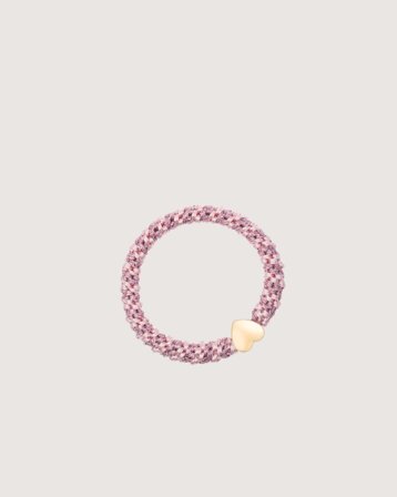Dark Department Fat Hair Tie W/Gold Rose Accessoires Fille - Kids Brand Store